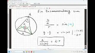 08 Sinussatz Radius Zusammenhang