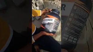 powerlift mass gainer unboxing 😋 #motivation #bodybuilding #sorts #attitude #fitnessmodel