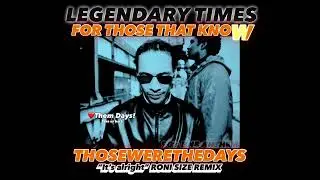 THOSEWERETHEDAYS ❤️Them Days! Take us back &ldquo;it&rsquo;s alright Roni Size remix&rdquo; 