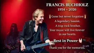 Rock Legend Lost 💔 Francis Buchholz (Scorpions, Michael Schenker) Dead at 71 #band