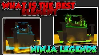 NINJA LEGENDS THE BEST ELEMENT!!! | Ninja Legends | Ordinary Potato