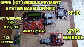 GPRS (IoT) Mobile Payment System Based on RFID for Schools / Colleges / Employees