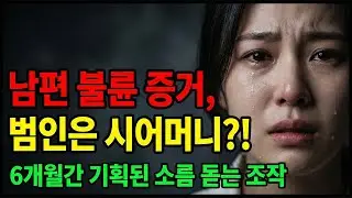 배우자를 의심하고 계신가요? 제가 겪은 이 소름 돋는 반전을 꼭 들어보세요 #사이다썰 #가족사연 #소름돋는이야기 #실화썰 #남편바람 #시어머니 #역대급반전 #고부갈등 #이혼고민