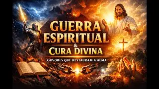 🌙Hinos Cristãos Suaves | Paz Interior e Sono Tranquilo | e Guerra Espiritual|