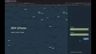 IBM QRadar Network Activity Tab demo