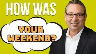 Weekend plans | How to spend your weekend for success - J.R. Fisher
