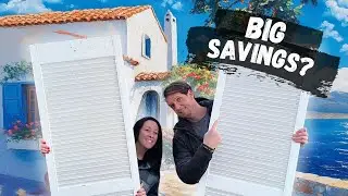 Our Eco-Friendly Villa Renovation Shutter Project!
