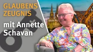 Glaubenszeugnis I Stephan Weitz im Gespr&auml;ch mit Annette Schavan