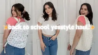 yesstyle back to school haul!