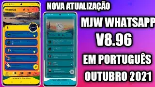 SAIU NOVA ATUALIZA&Ccedil;&Atilde;O MJW WHATSAPP V8.96 EM PORTUGU&Ecirc;S NOVA HOMER E EFEITOS 2021