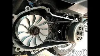 《DIY教學》山葉 BWSX 125 CVT傳動 清洗保養教學 清傳動 YAMAHA 大B 拆傳動 城市鐵男 5S9 傳動保養 教學