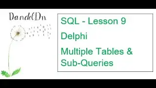 SQL Lesson 9 - Multiple Tables & Sub-Queries