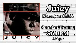 Notorious B.I.G. // Juicy [bass tab]