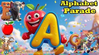 ABC Song | Learn ABC Alphabet  Parade | Kids Songs & Nursery Rhymes
