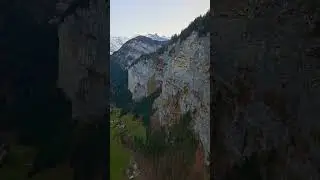 The steepest cable car in the world #myptrips #mountains #mountainswiev #stechelberg