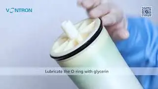 How to install 4040 RO Membrane -Vontron 4-inch industial membrane