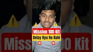 Mission 100 Comeback Kit Delay 😡 | #neet2026 #shorts #mission100