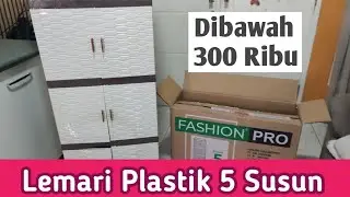 Lemari plastik fashion pro 5 Susun dari club (Lemari pakaian)