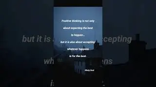 Positive Thinking | Accept What Is Meant for You #englishquotes #inspirationalquotes