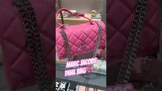 NEW Marc Jacobs Dual Bag! This pink is perfect!!! #marcjacobs #bags #handbags #purse #purseaddict 🎀