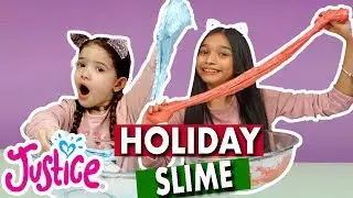 Slime Challenge - Holiday Edition 💗 JUSTICE