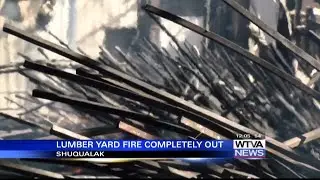 Shuqualak mill fire finally out