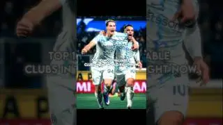 Top 10 Most Valuable Clubs in the world RN 💀💸 || #shorts #football #edit #viral