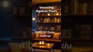 Proof Challenge #GCSEMaths #MathsHelp #AlgebraicProof #ProofInMaths #Algebra #StudyWithMe #Education