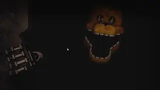 Fredbear GLARES DOWN THE HALLWAY AT ME...RUN! || FNAF A Golden Past Chapter 2