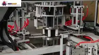 cable coil rewinding coiling and strapping machine