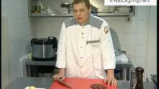 Печень по строгоновски