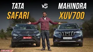New Tata Safari vs Mahindra XUV700 - Comparison