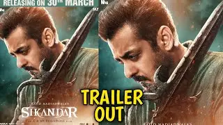 Sikandar Official Trailer Release Date Out | Salman Khan | Rashmika Mandana