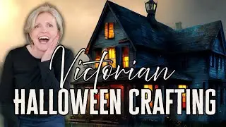 Vintage VICTORIAN Halloween Multi-media Craft Inspiration