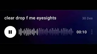 yohano - clear drop f me eyesights