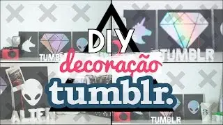 DIY Decoração de Quarto TUMBLR