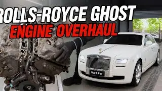🔥 Rolls-Royce Ghost V12 Engine Overhaul &ndash; Luxury Meets Power!