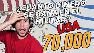 CUANTO DINERO SE GANA EN EL MILITAR USA - COMO EMPEZAR GANANDO 70,000 AL AÑO.