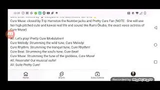Cure Muse (I sounded like Rumi Ōkubo)