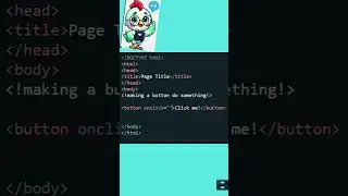 Coding for kids: Make Your Button Work with JavaScript!  #kidscoding #htmlforkids # #WebDevBasics