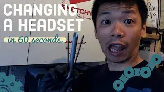 Changing my Headset in 60 seconds on my Cube Stereo Hybrid ebike