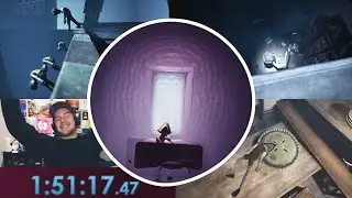 I did a FIRST PERSON SPEEDRUN of Little Nightmares 2!