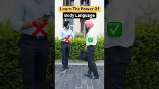 Confident body language hack