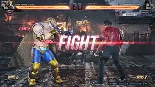 I finally won against a Clive (barely) #tekken #tekken8 #king #kingtekken8 #cliverosfield
