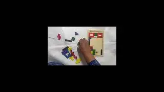 Wooden intelligence game for kids