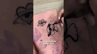 Jour 23/90 &ndash; Je tatoue l&rsquo;Iris 🌸 #tattooapprentice #jour23sur90 #tackart #tattootraining