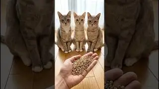 Oddly Satisfying Cat ASMR 😺 | Relaxing Feeding Sounds for Sleep & Stress Relief #short #asmr