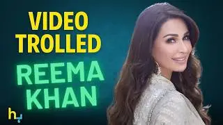 Reema Khan Trolled For Snowfall Video | रीमा खान | Hungama Express