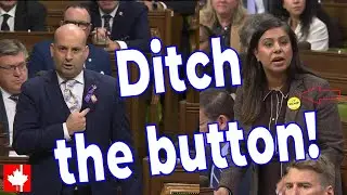 Will she ditch the button, get the purple ribbon and support this bill, yes or no?