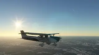 Socorro Muni (KONM) to Springerville Muni (KJTC) MSFS2020 Cessna 172 Cockpit View